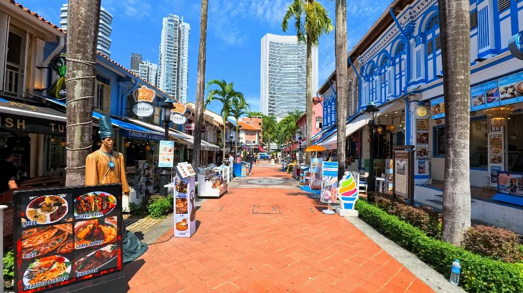 Check in tượng Sư tử biển Merlion Park Singapore