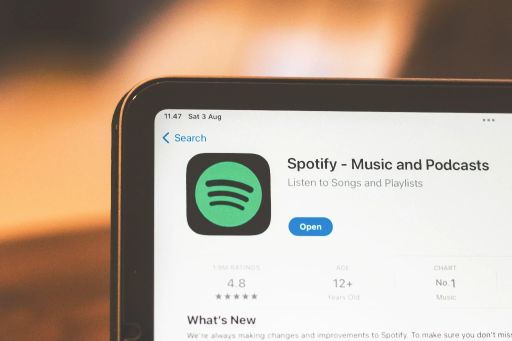 Mức tiêu thụ dữ liệu của ứng dụng nghe nhạc Spotify